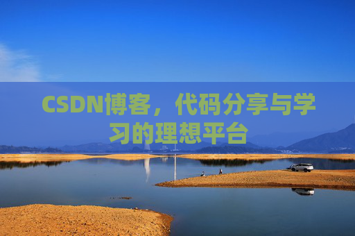CSDN博客，代码分享与学习的理想平台